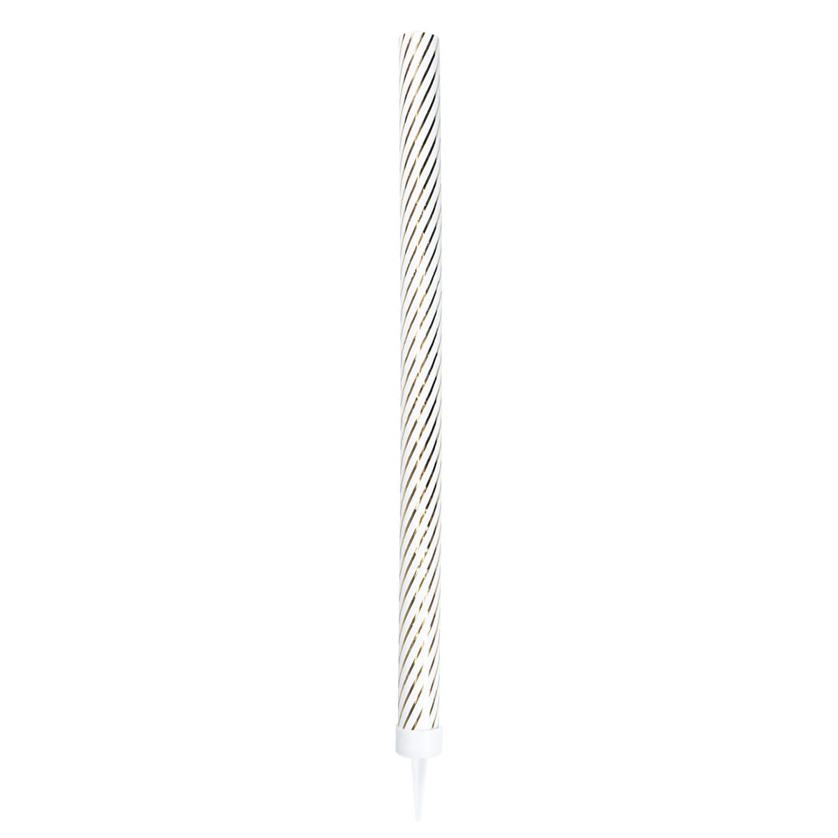 Fontanna tortowa party 26 cm złote paski DS7368 Arpex